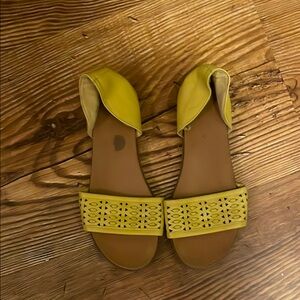 Yellow Women's Sandals